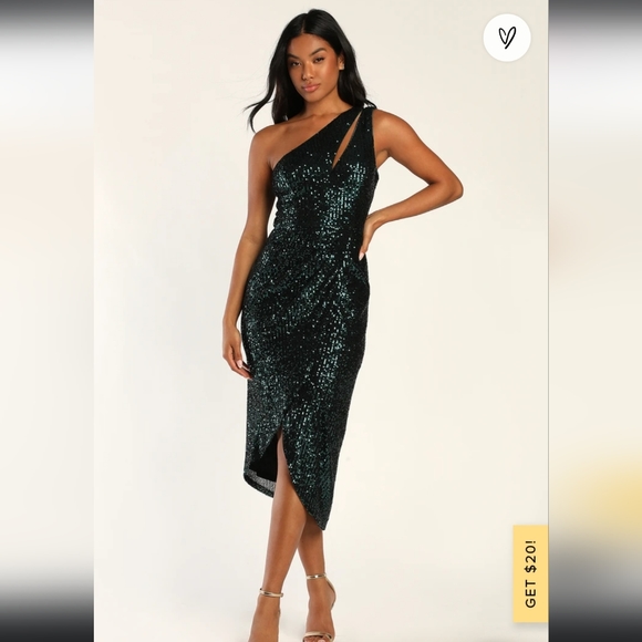 Lulus Dresses & Skirts - Lulu's sequin midi dress
